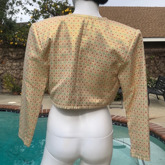 COPY - Vintage Gold Blazer SzM - Picture 7 of 7